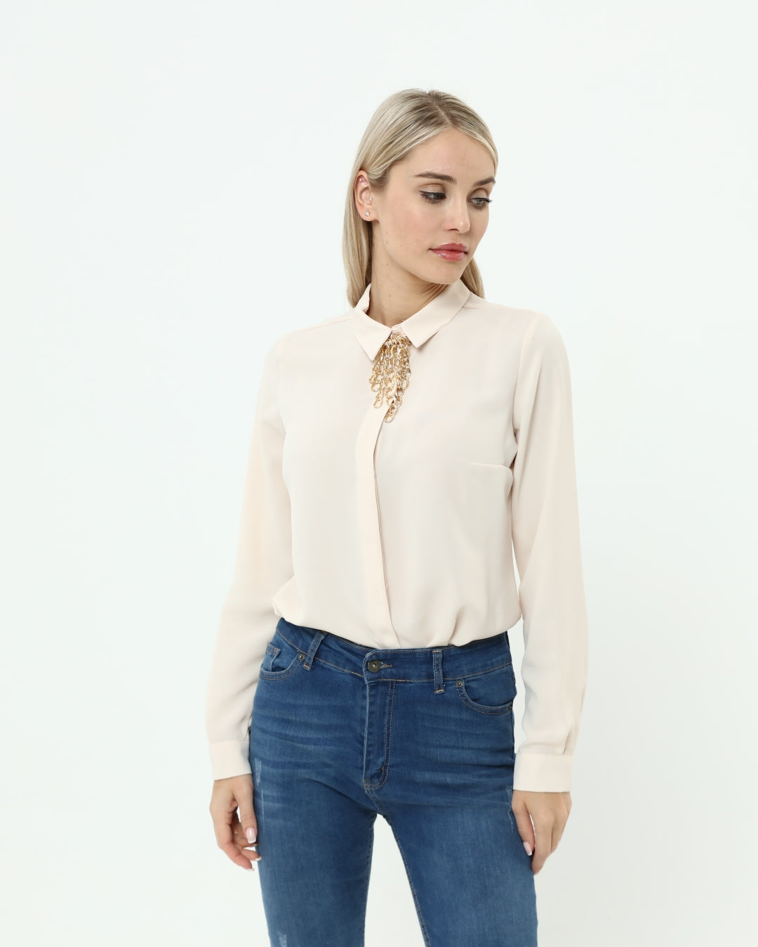 VANITY Limited Edition - Chain Ivory Shirt
