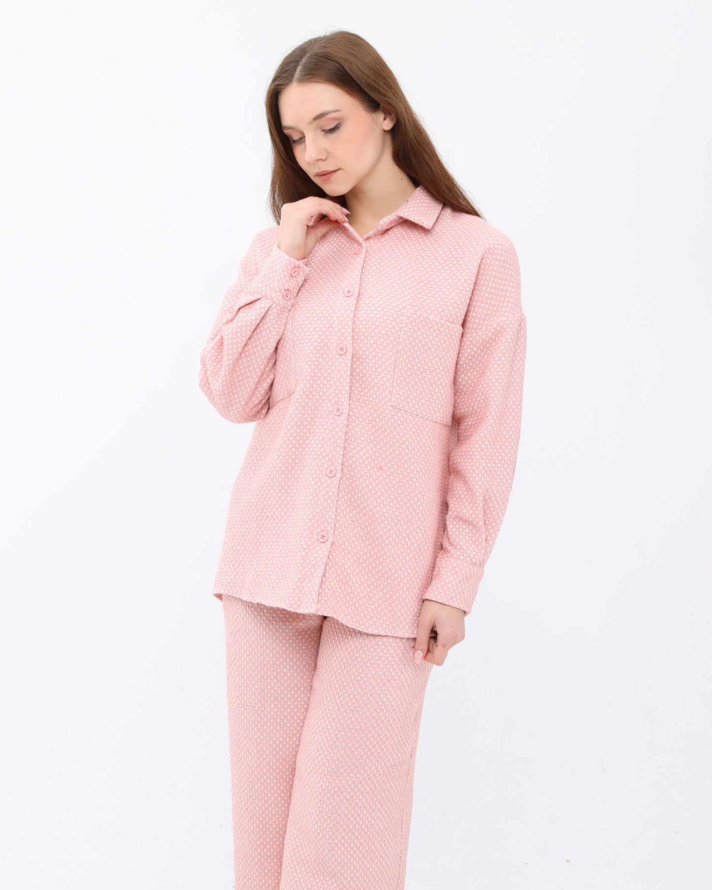 French Pink Chanel Suit